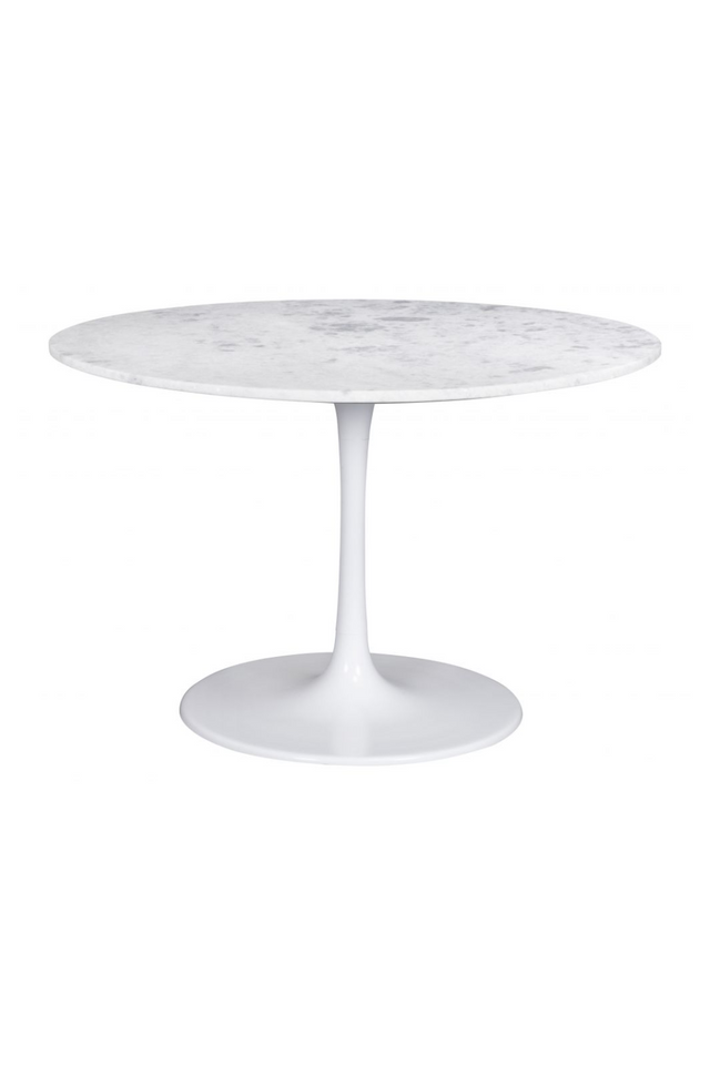 White Pedestal Dining Table | OROA Modern Phoenix | Oroa.com