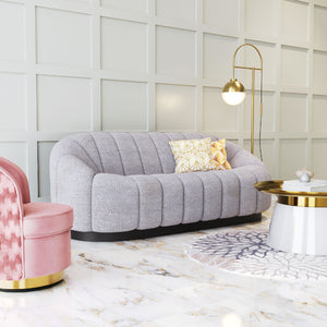   Shearling Channeled Sofa | Oroa.com