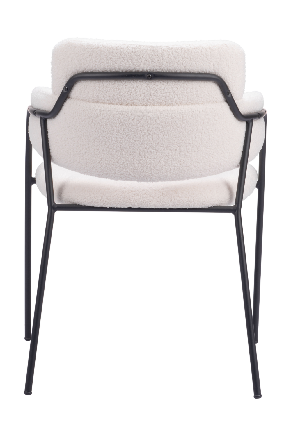 Shearling Style Dining Chairs (2) | OROA Modern Marcel | Oroa.com