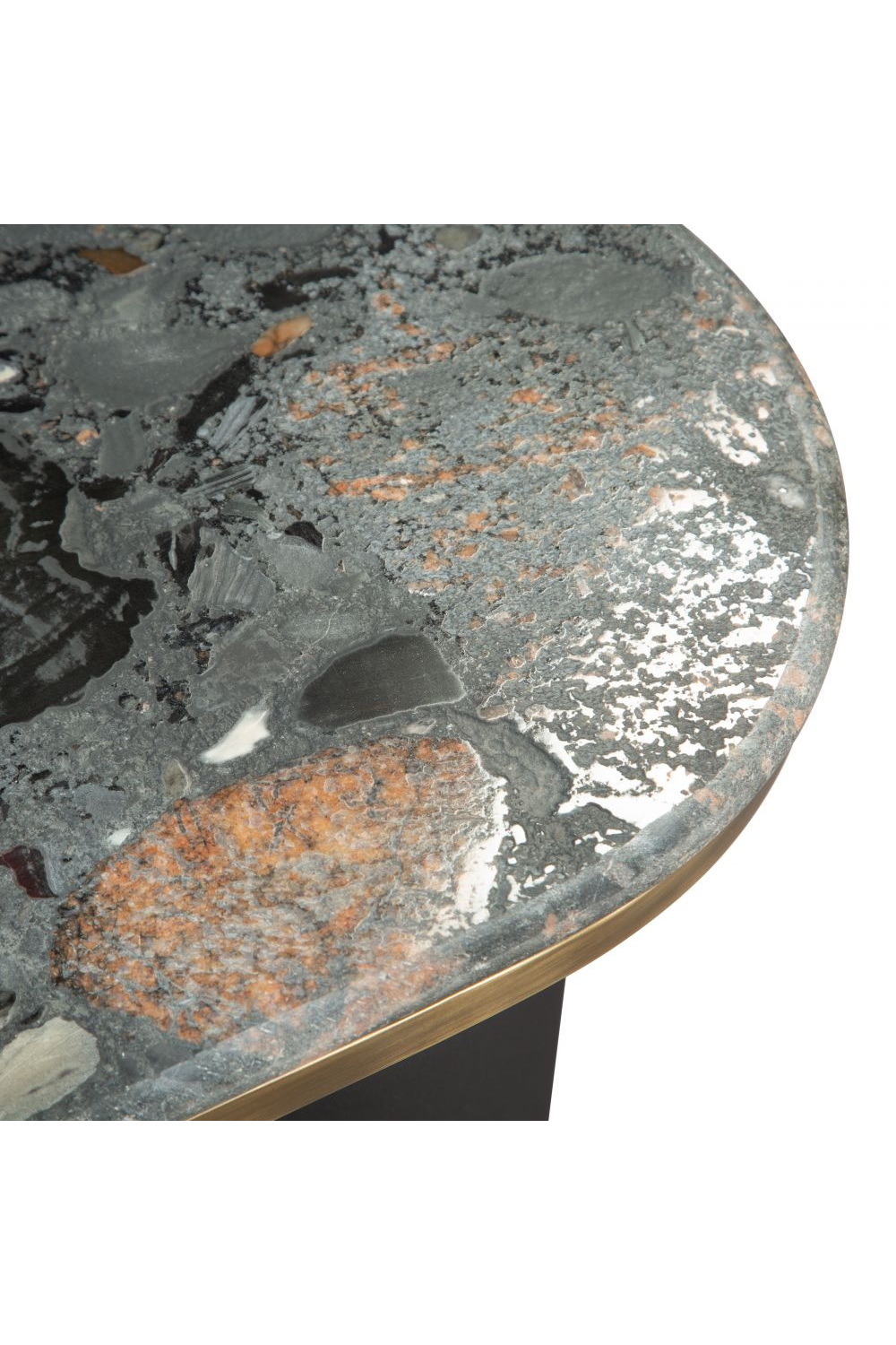 Black Marble Console Table | OROA Modern Luxor