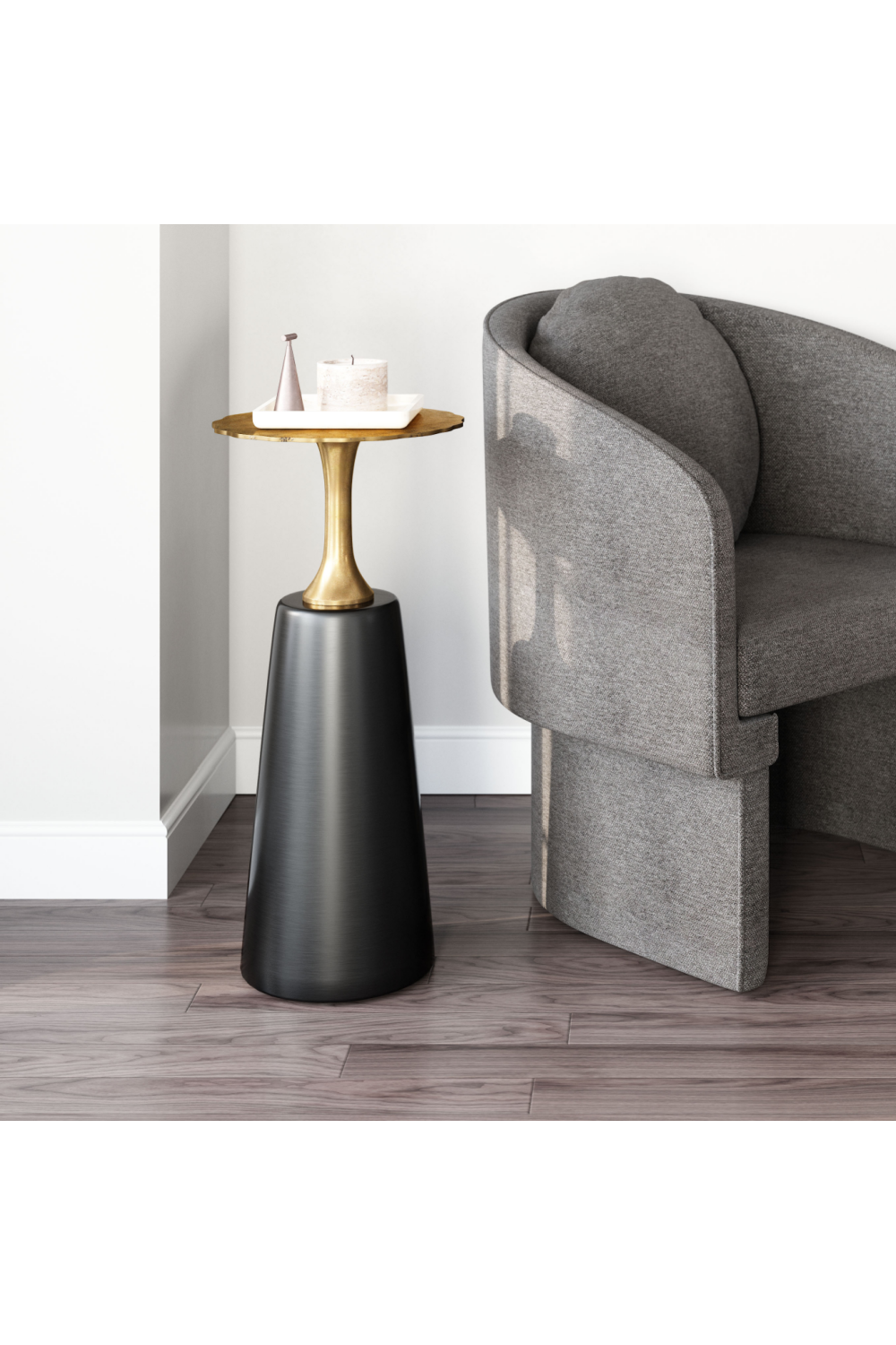 Gold Top Drink Table | OROA Modern Chenai | Oroa.com