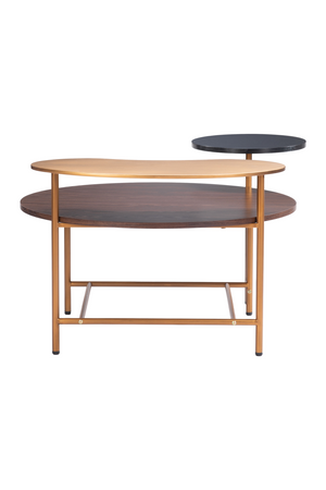 Multicolored Wooden Coffee Table | OROA Modern Viken | Oroa.com