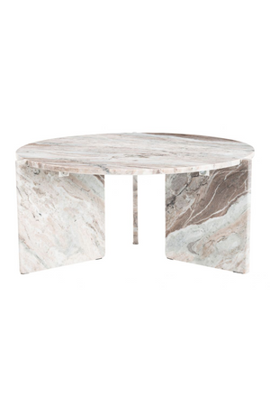 Round Marble Coffee Table | OROA Modern Lancaster | Oroa.com