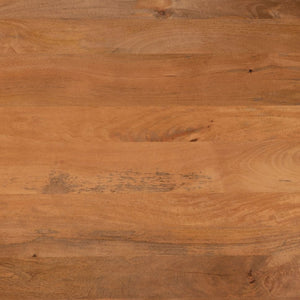 Round Mango Wood Dining Table | OROA Modern Izola | Oroa.com