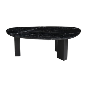   Organic-Shaped Marble Coffee Table | Oroa.com