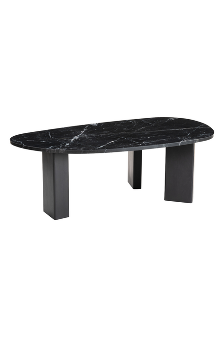 Organic-Shaped Marble Coffee Table | OROA Modern Aberdeen | Oroa.com