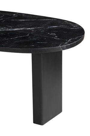 Organic-Shaped Marble Coffee Table | OROA Modern Aberdeen | Oroa.com