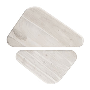   Whitewashed Acacia Coffee Table Set | Oroa.com