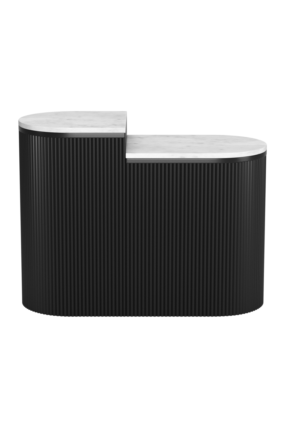 White Marble Side Table Set | OROA Modern Ormara | Oroa.com