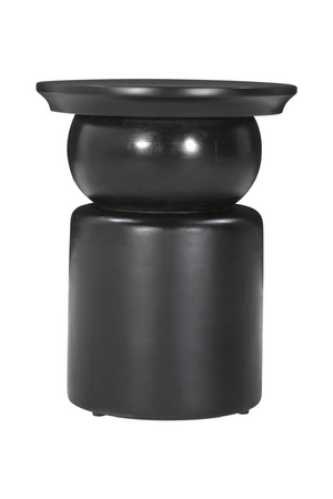 Black Wooden Modern Side Table | OROA Modern Colombo | Oroa.com