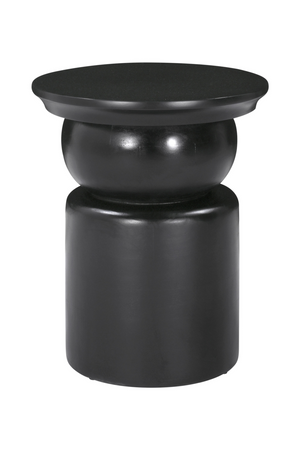 Black Wooden Modern Side Table | OROA Modern Colombo | Oroa.com