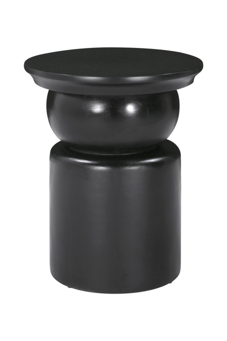 Black Wooden Modern Side Table | OROA Modern Colombo | Oroa.com