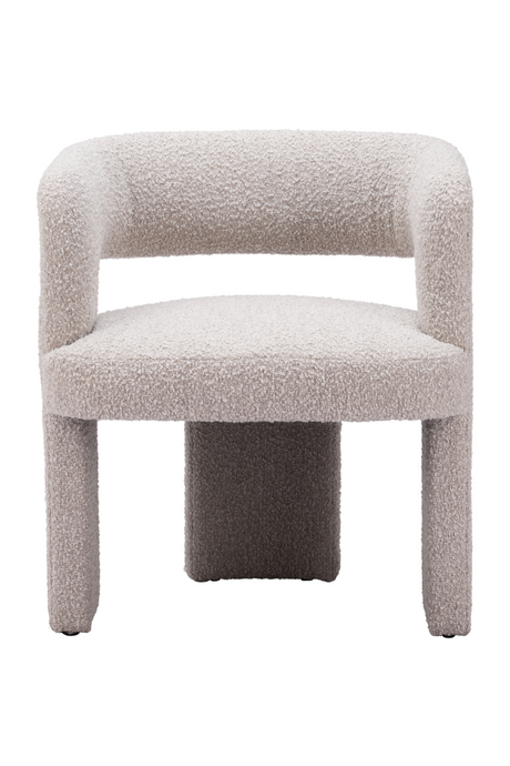 Beige Shearling Accent Chair | OROA Modern Java | Oroa.com