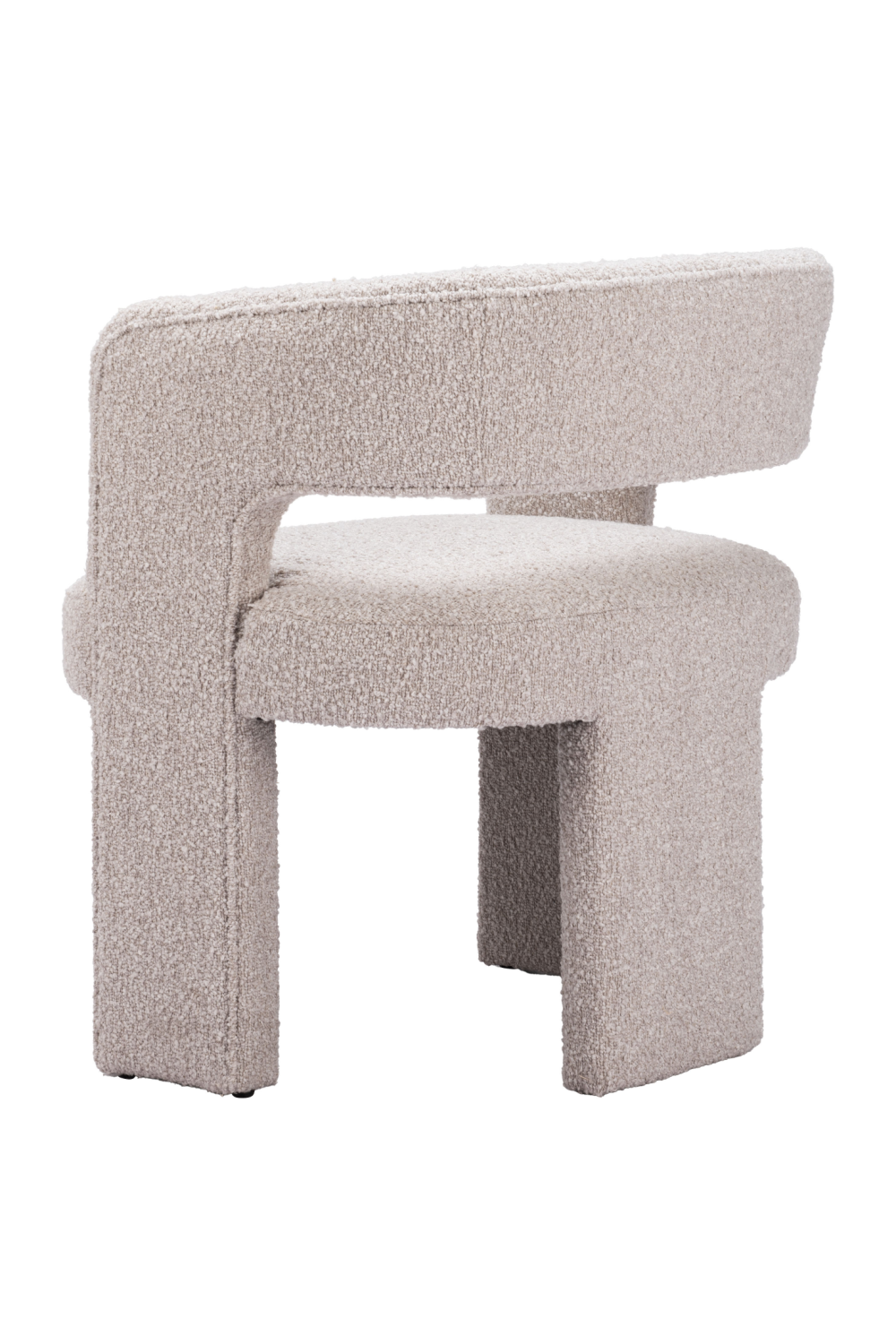 Beige Shearling Accent Chair | OROA Modern Java | Oroa.com