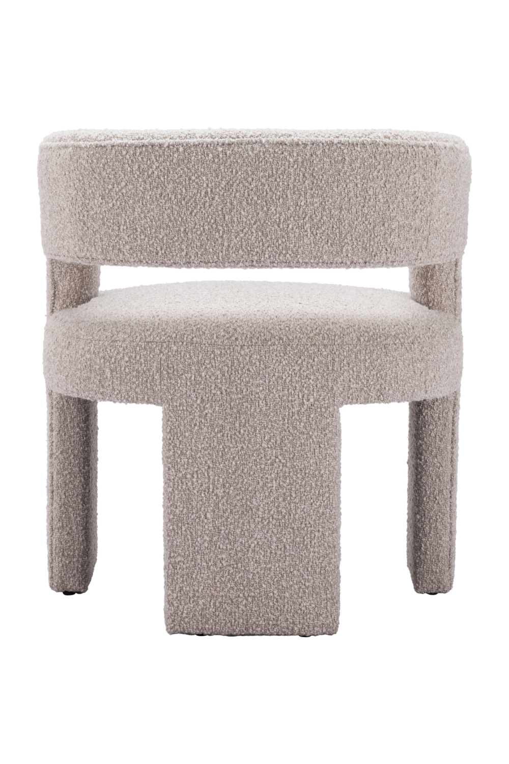 Beige Shearling Accent Chair | OROA Modern Java | Oroa.com