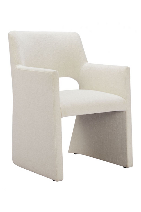 White Linen Dining Chair | OROA Modern Minet | Oroa.com