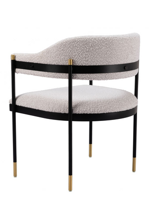 Textured Light Gray Dining Chair | OROA Modern Zadar | Oroa.com