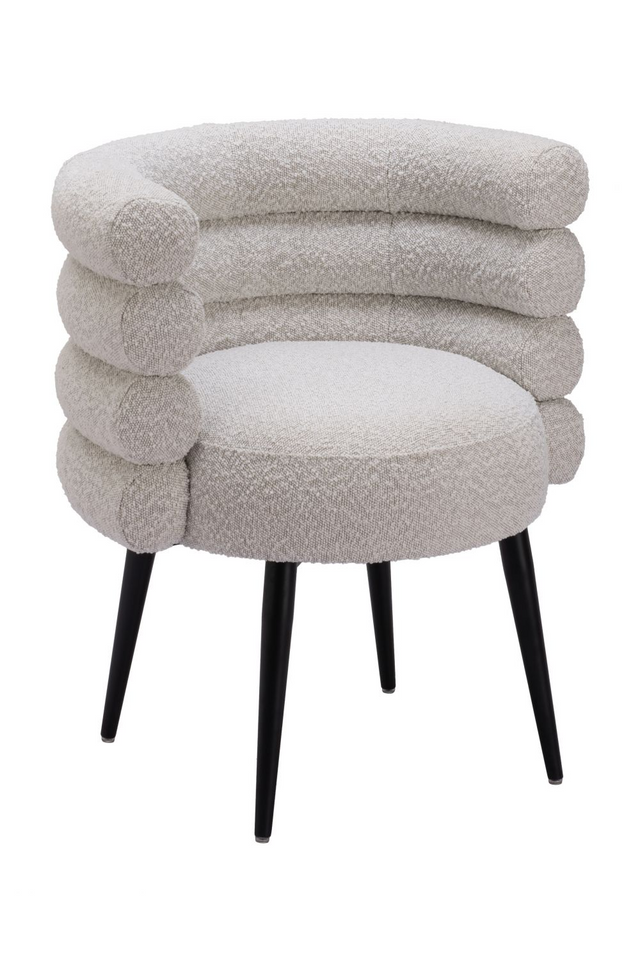 Light Gray Layered Dining Chair | OROA Modern Grena | Oroa.com