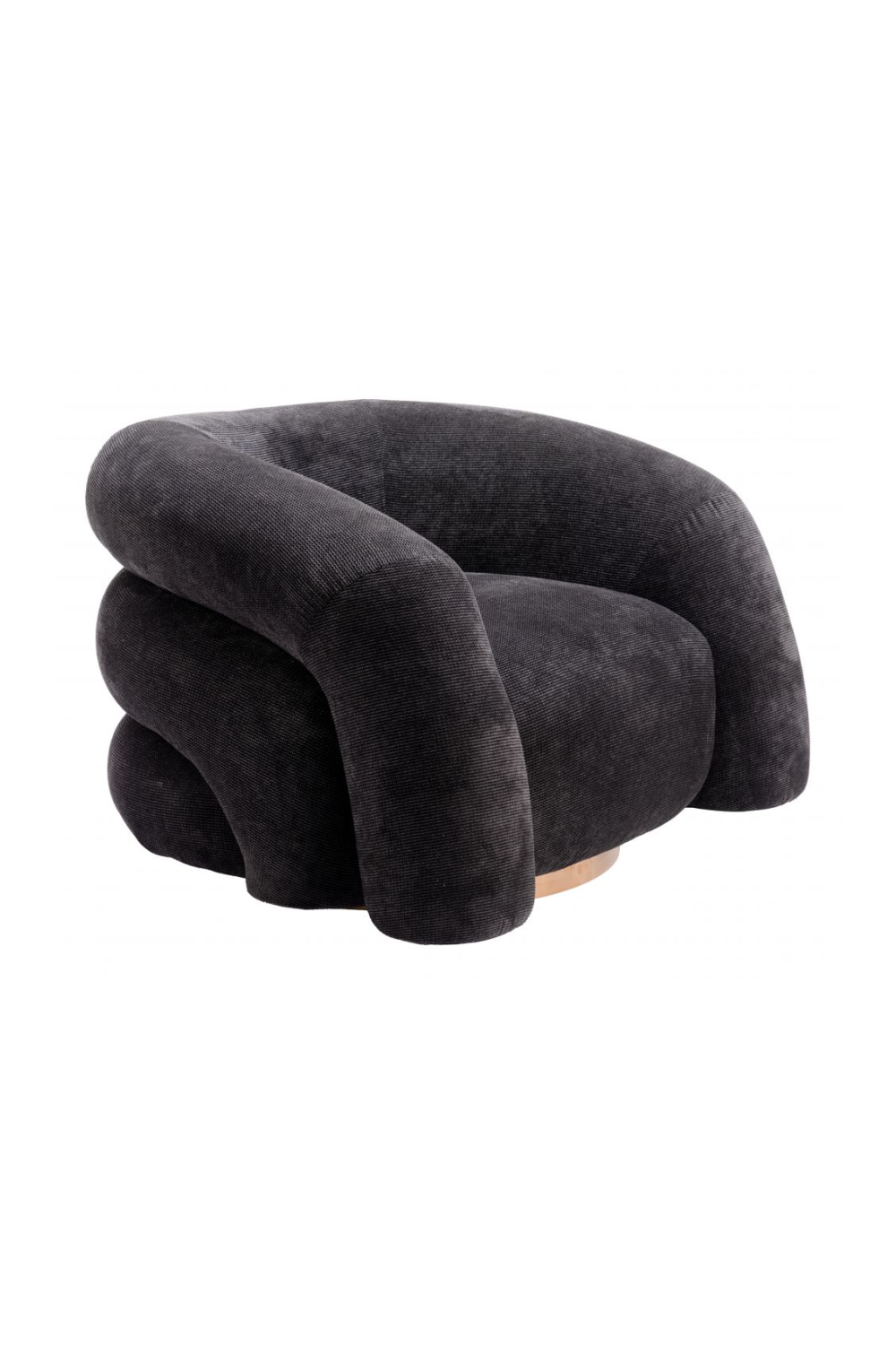 Black Velvet Accent Chair | OROA Modern Havn | Oroa.com