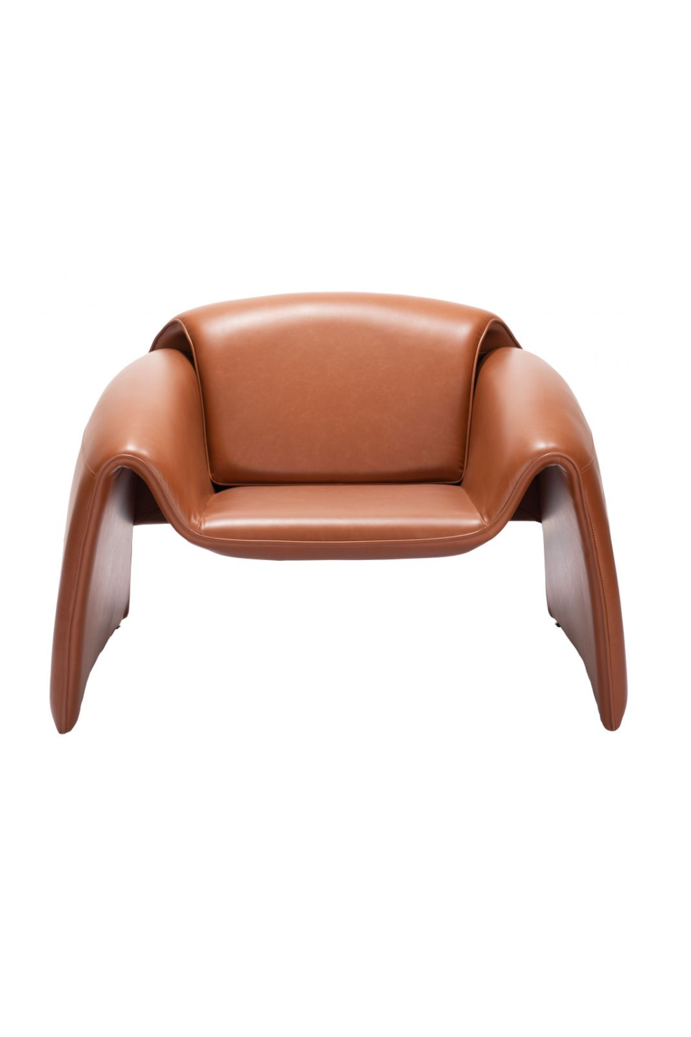 Leather Contemporary Accent Chair | OROA Modern Horten | Oroa.com