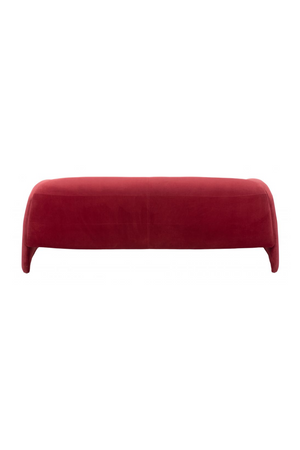 Red Velvet Sofa | OROA Modern Horten | Oroa.com