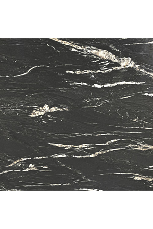 Black Marble Round Dining Table | OROA Modern Sumay | Oroa.com