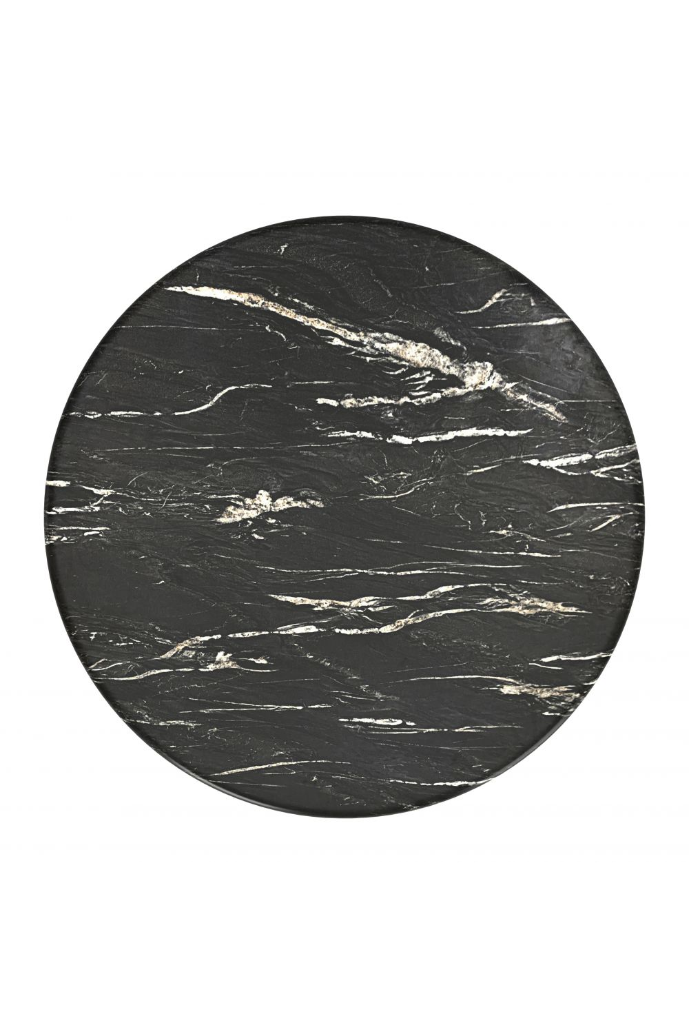 Black Marble Round Dining Table | OROA Modern Sumay | Oroa.com