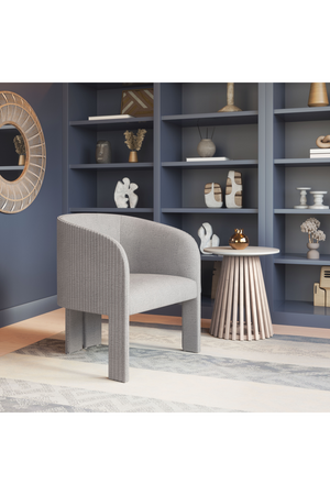 Poly Linen Accent Chair | OROA Modern Hull | Oroa.com