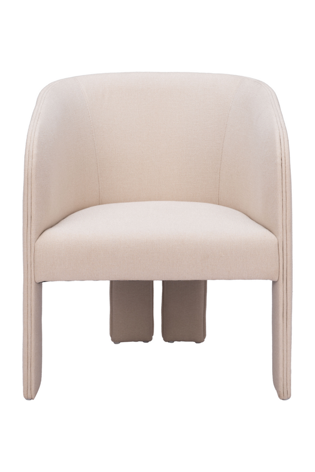 Poly Linen Accent Chair | OROA Modern Hull | Oroa.com