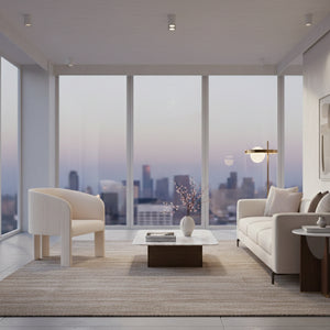 Poly Linen Accent Chair | OROA Modern Hull | Oroa.com