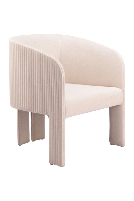 Poly Linen Accent Chair | OROA Modern Hull | Oroa.com