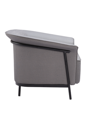 Flared-Back Lounge Chair | OROA Modern Burry | Oroa.com