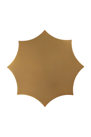 Gold Coved-Edged Side Table | OROA Modern Osam | Oroa.com