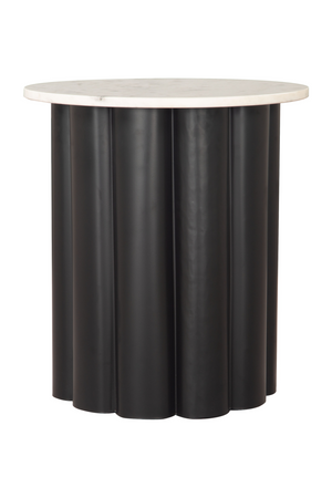 Round White Marble Side Table | OROA Modern Slika | Oroa.com