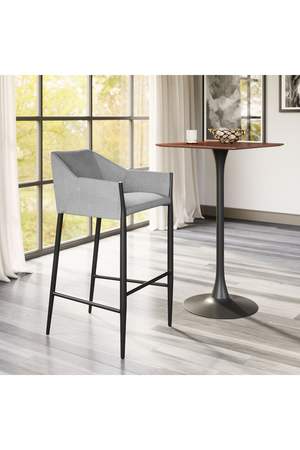 Poly Linen Bar Stool | OROA Modern Andover | Oroa.com