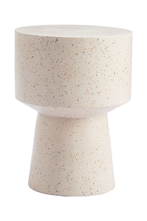 Beige Terrazzo-Look Side Table | OROA Modern Masko | Oroa.com