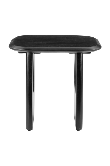 Black Acacia Wood Accent Table | OROA Modern Arasan | Oroa.com