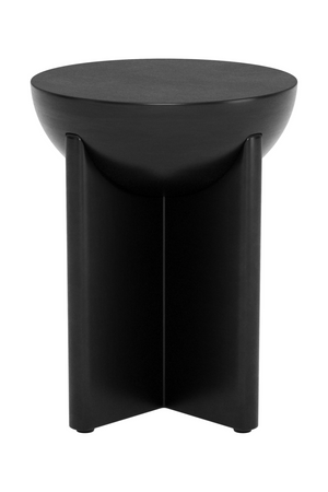 Black Solid Mango Side Table | OROA Modern Tume | Oroa.com