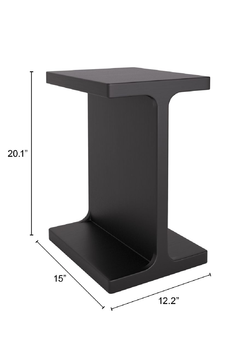 Solid Mango Wood Side Table | OROA Modern Bama | Oroa.com