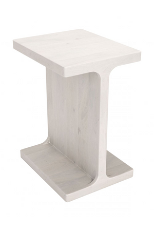 Solid Mango Wood Side Table | OROA Modern Bama | Oroa.com