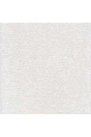 White Sherpa Fabric Accent Chair | OROA Modern Bombo | Oroa.com