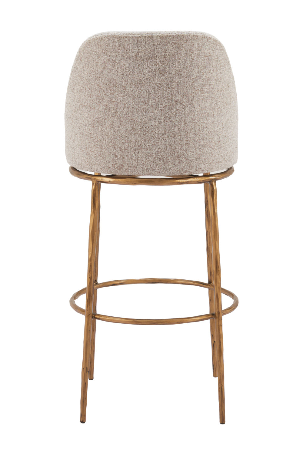 Beige Swivel Bar Stool | OROA Modern Nordhavn | Oroa.com