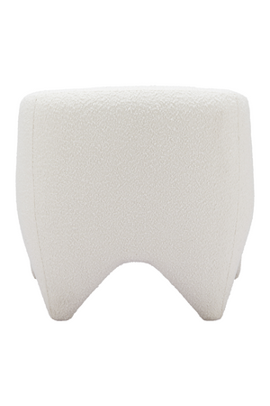 White Shearling Accent Chair | OROA Modern Lopta | Oroa.com