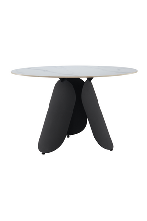 White Sintered Stone Dining Table | OROA Modern Toru | Oroa.com