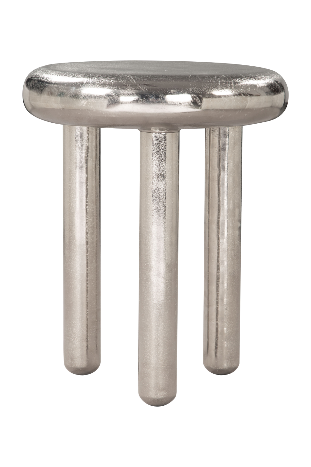 Silver Round Side Table | OROA Modern Arian | Oroa.com