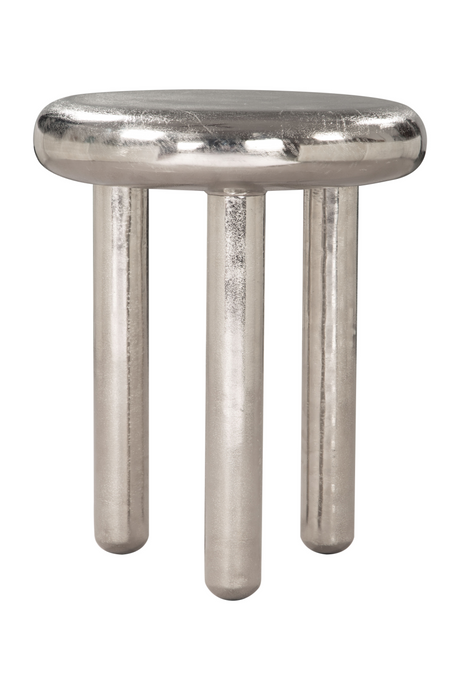 Silver Round Side Table | OROA Modern Arian | Oroa.com