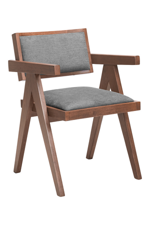 Rubberwood Framed Dining Chairs (2) | OROA Modern Delhi | Oroa.com