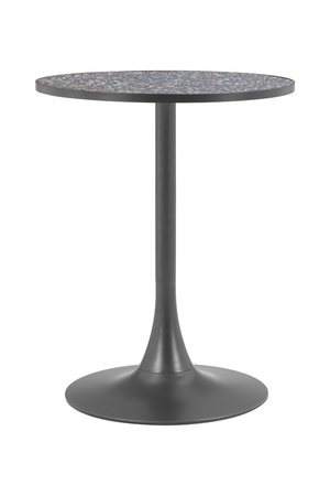 Black Terrazzo Bistro Table | OROA Modern Bite | Oroa.com