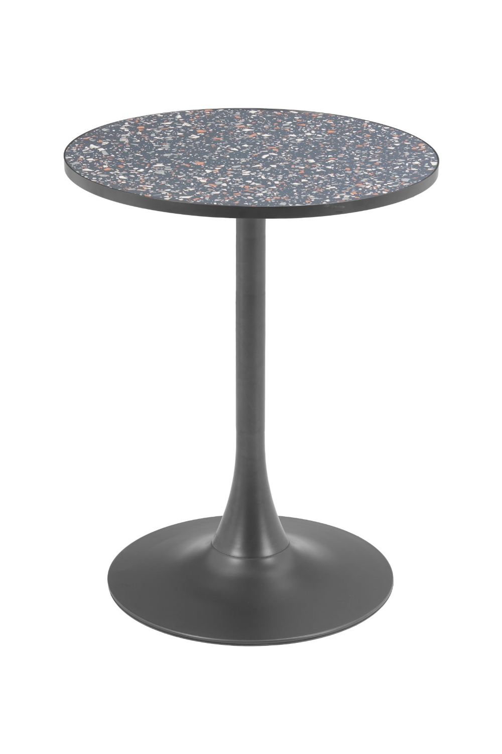 Black Terrazzo Bistro Table | OROA Modern Bite | Oroa.com