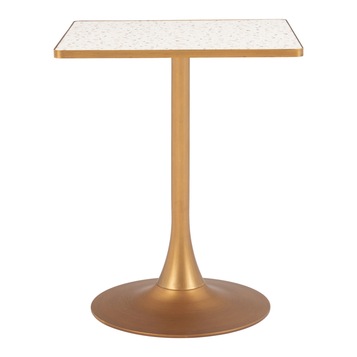   Square Terrazzo Bistro Table | Oroa.com